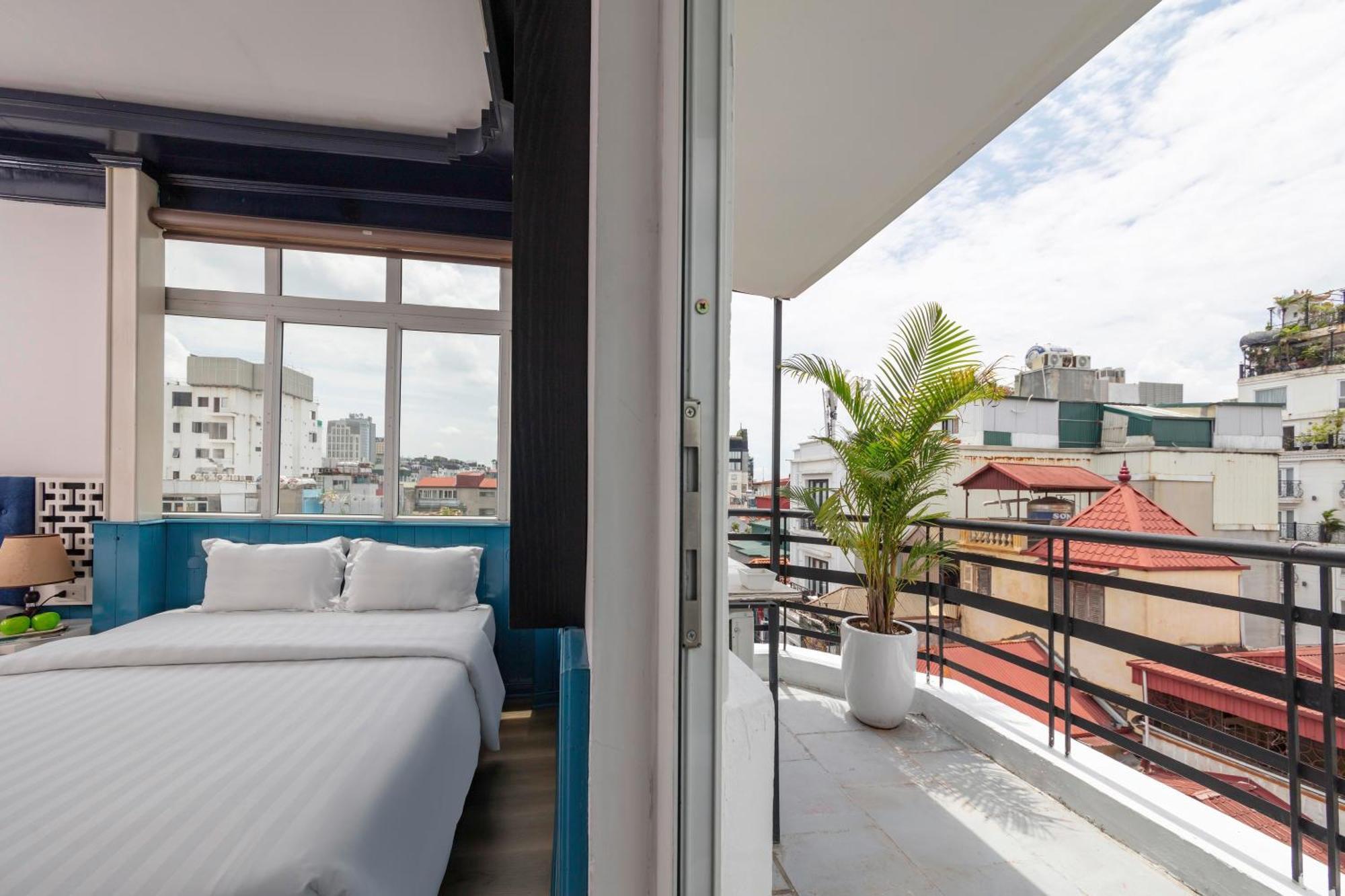 Hanoi Solo Hostel Bagian luar foto