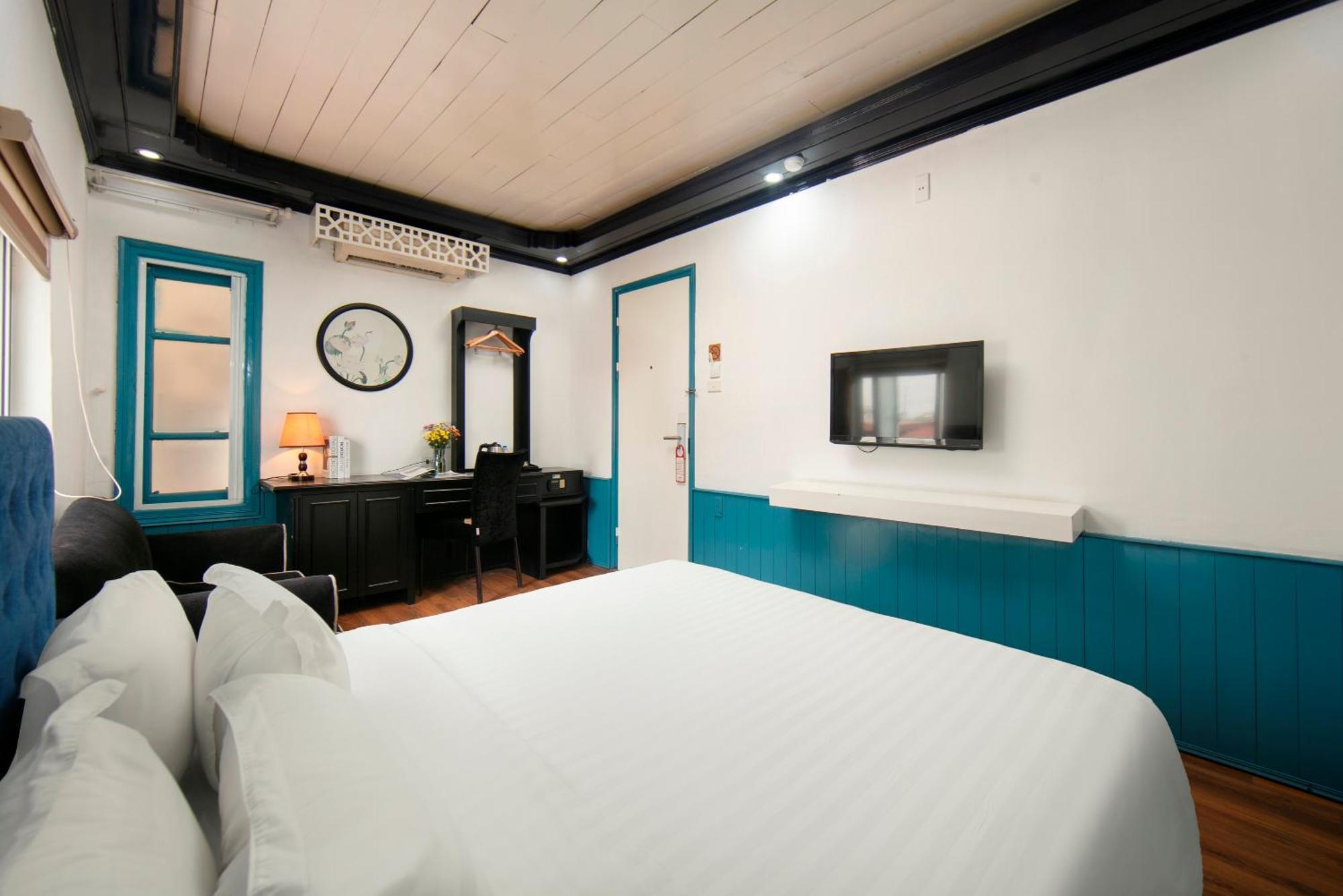 Hanoi Solo Hostel Bagian luar foto