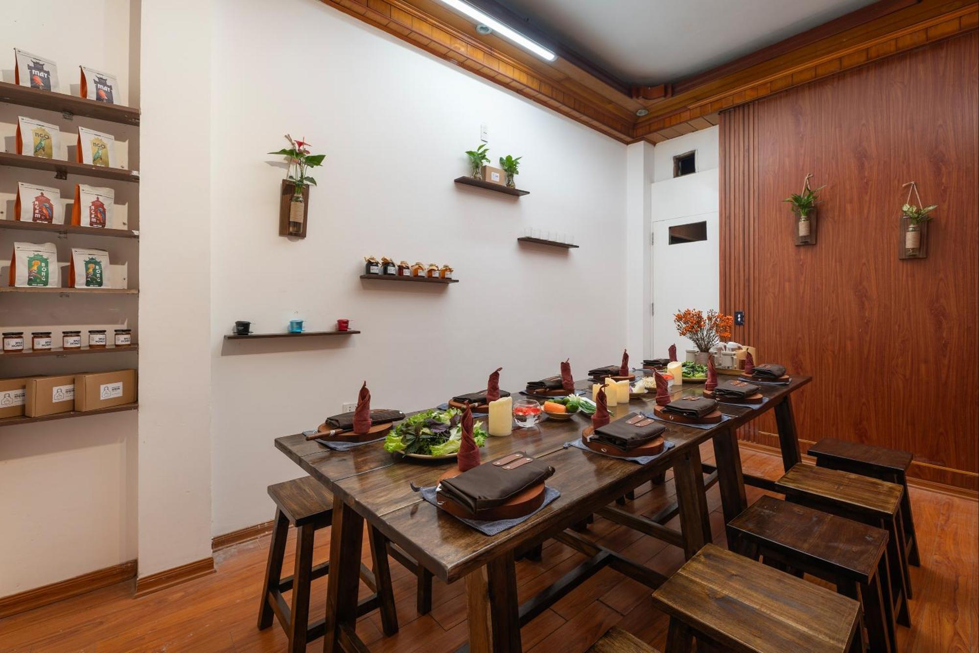 Hanoi Solo Hostel Bagian luar foto